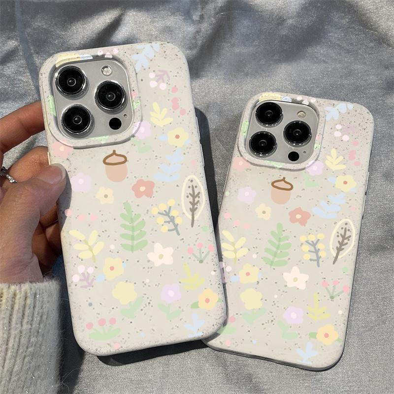 Mobile Phone Cases for iPhone 11 13 XR 15 Pro Max 12 14 Pro Max Case iPhone 16 7 Plus 8 Plus XS Max Degradable and Environmentally Friendly