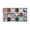Bead Design Board DIY Jewelry Making Tray Flocked Bead Organizer