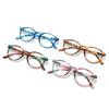 Stylish Reading Glasses for Women Women Anti Blue Light Presbyopia Eyewear Unisex High-definition Transparent Flower Frame Eyeglasses