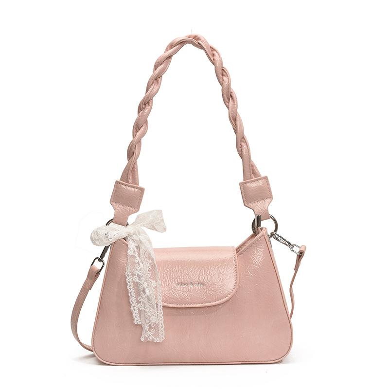 Unterarmtasche Neue vielseitige Damentasche Mode Kleine quadratische Tasche Schultertasche Pendler-Umhängetasche