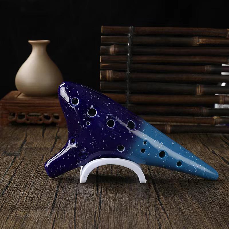 12-Hole Alto C Key Ocarina for Beginners, Pro Performance