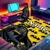Custom Name Personalized Batman Print Carpet, Versatile Home Decor Rug, for Playroom, Apartment, Balcony, Entryway, Hallway Gift