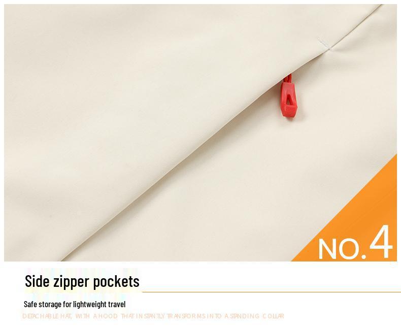 Outdoor High-End Custom Logo Vest - Three-Proof Casual Workwear Mountaineering Jacket