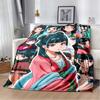 Die Apotheker-Tagebücher Maomao Jinshi Kirschblüten Flanell-Kuscheldecke Weiche Plüschdecke für Sofa Bett Anime Mädchen Heimdekoration Geschenk