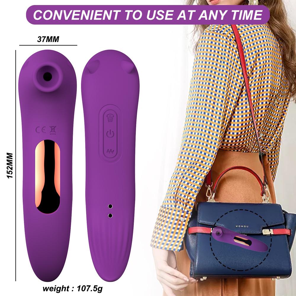 G Spot Clitoris Stimulator Fast Orgasm Sucking Vibrator for Women Vagina Nipple Sucker Massager Dildo Female Adults Sex Toys 18