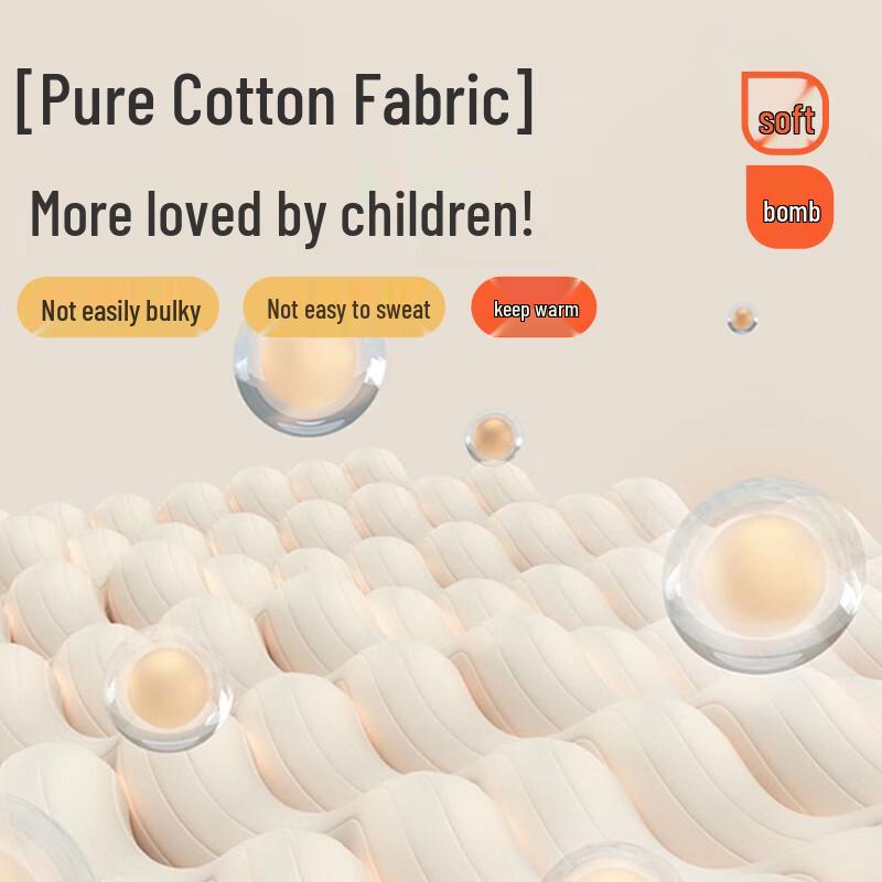 ME FEELING Girls' Pure Cotton Thermal Leggings