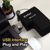 Big USB Enter Key Mouse Anti Stress Button Decompression Computer Any Vent Pillows Button Desktop Pillow For Programmer Worker