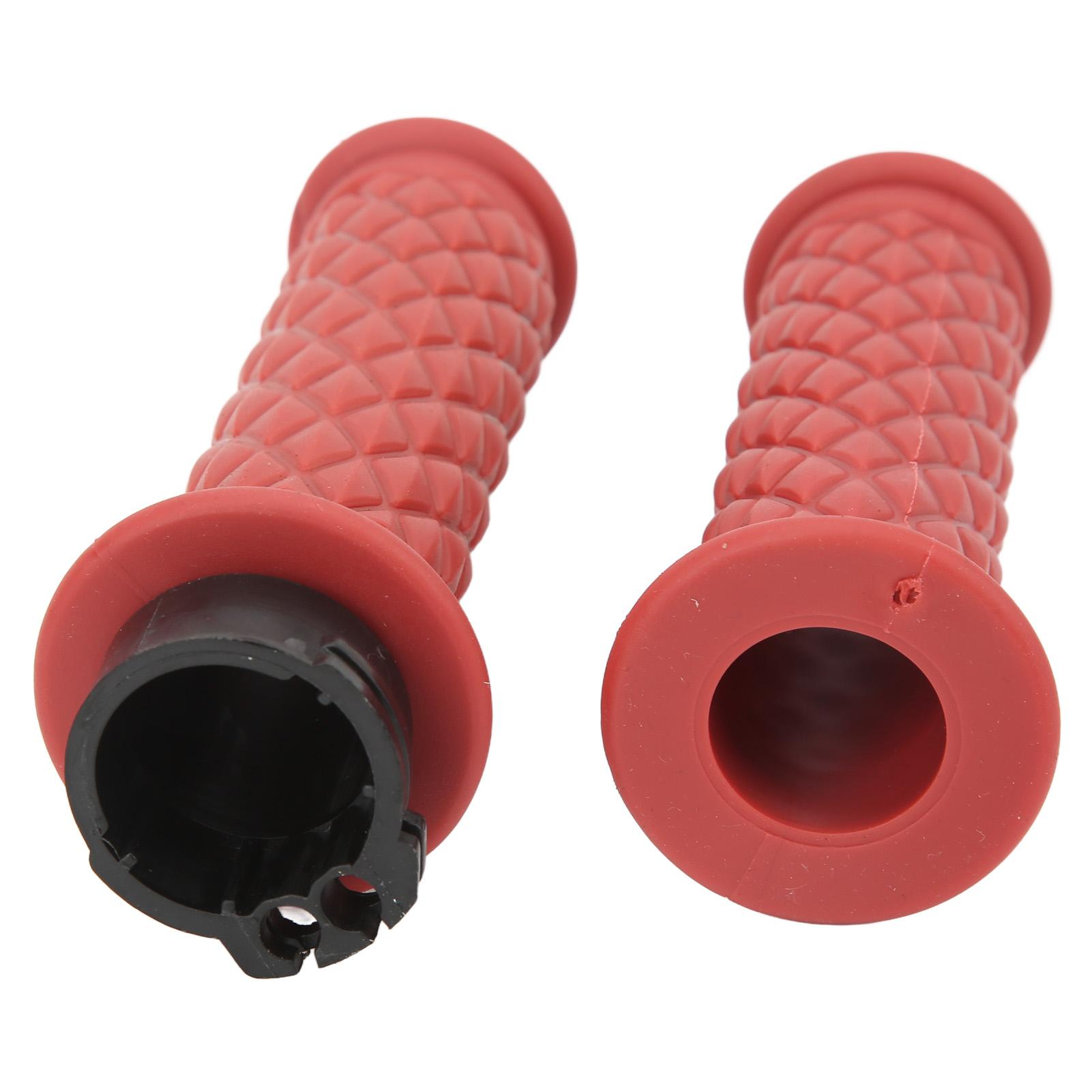 

1 Pair Motorcycle Handle Grip 25mm Left Right Universal Throttle Handle Replacement for CBR600RR CBR1000RR красный
