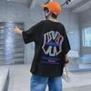 Spring 2024 Boys' Trendy Cotton T-Shirts – Half-Sleeved Streetwear for Big Kids