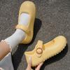 Anti-slip EVA Ballet Shoes Lolita Slides Sandals Sweet EVA MaryJane Slippers  Streetwear