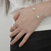 SUIOVE Heart Wave Chain Bracelet