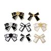 10Pcs Nail Bowknot Decors Anti-drop Non-Fading Art Camellia DIY French Style