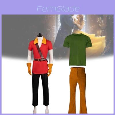 Premium Quality Anime Cosplay Costume Set For Beauty And The Beast Hunter Woody Mario