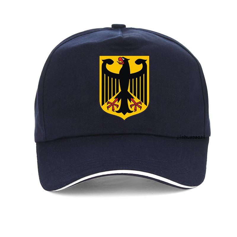 Coat Of Arms Of GerUnisexy Baseball Cap New Neutral Cotton Outdoor GerUnisex Flag Patriot Hat Fashion Badge Unisex Women Hats Bone