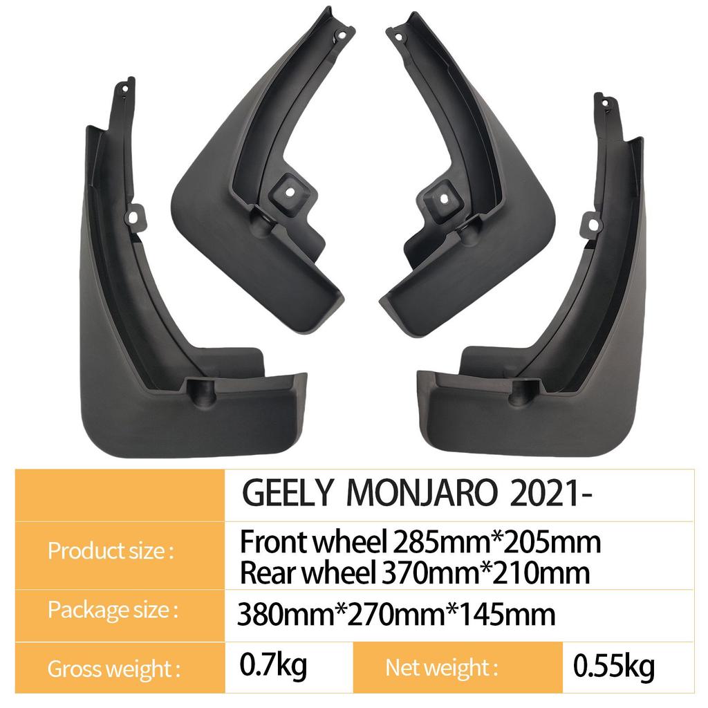 Chery Xingyue MONJARO L 2021 Tire Mudguard - Small Version