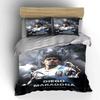 Sportsman Diego Maradona Imagery. Bedding Sets Duvet Cover Sets Duvet Covers Pillowcases(1 * Duvet Cover 2 * Pillowcases, Without Duvet Insert)