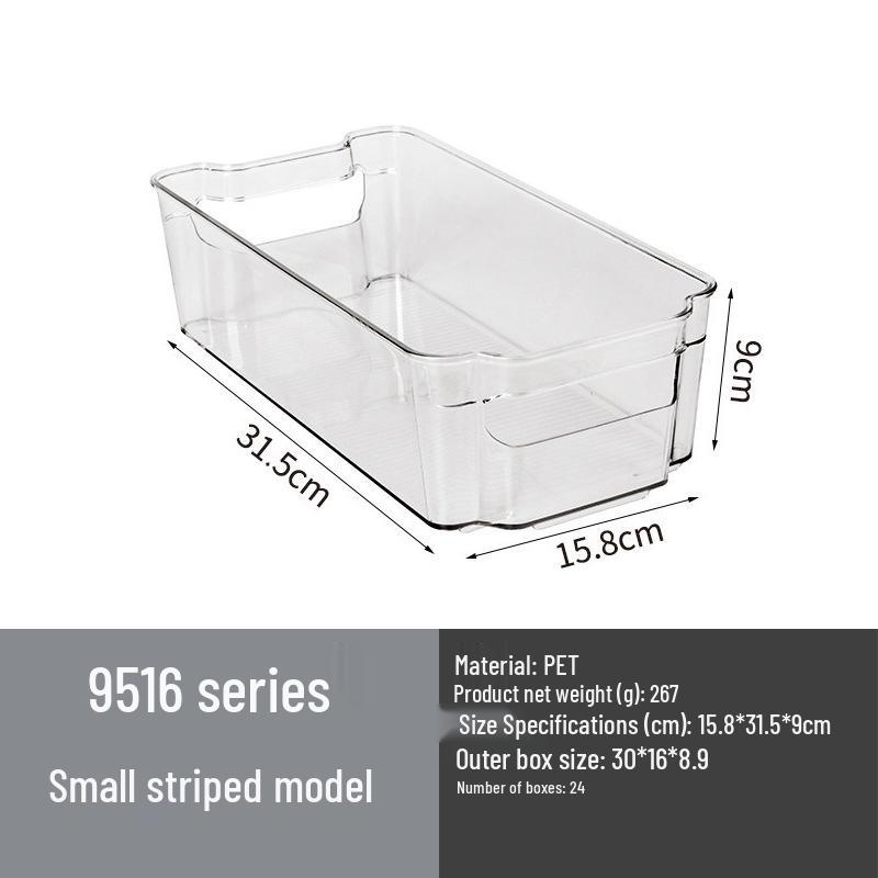 Food-Grade Refrigerator Storage Box with Lid for Kitchen Items