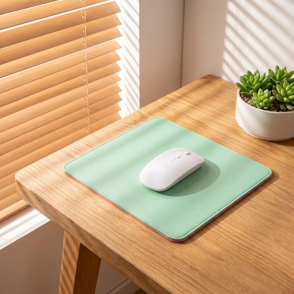 Front and Back Color Matching Leather Mouse Pad Writing Mat Laptop Table Mat  Home