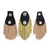 Handmade Shoulder Tassel Epaulet Long Chain Brooch Shoulder Epaulettes  Clothing Accessories