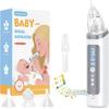 Nasal Aspirator for Baby, Electric Nose Sucker for Baby & Toddler, Congestion Relief with 3 Levels Suction,Soothing Light & Nursery Rhymes (Large A)