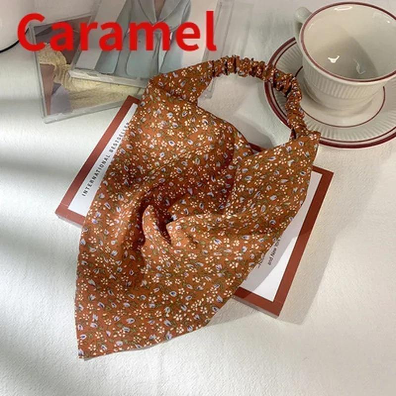 Kreativer Kopfschmuck Sommer Bedrucktes Dreieckiges Stirnband Böhmisches Stirnband Elastisches Stirnband Damen Staubdichtes Kopftuch Geschenke