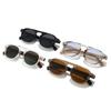 Retro Round Frame Sunglasses with High-Quality TR90 Material Unisex UV400 Protection Sun Glasses for Outdoor Activities