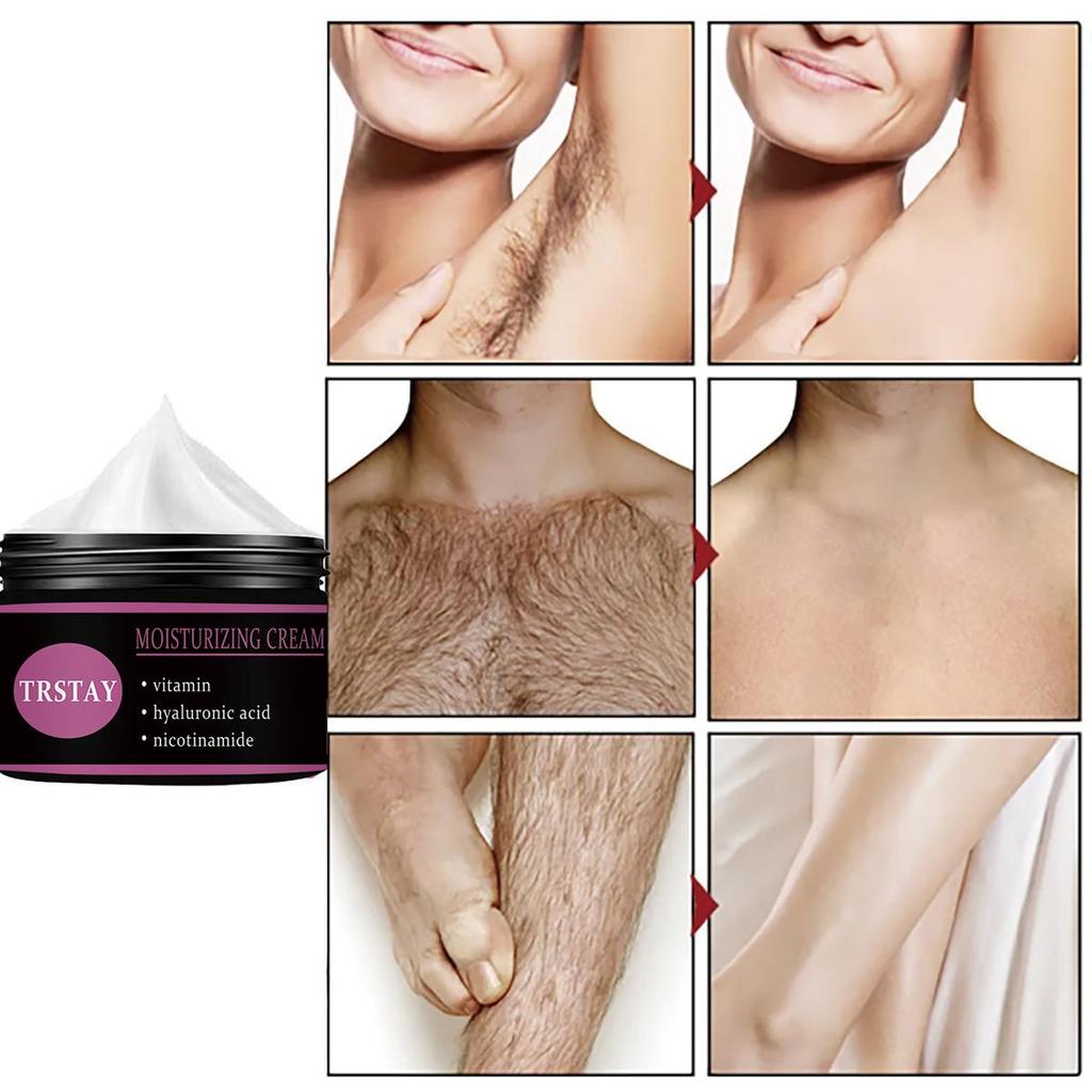 Moisturizing Hair Removal Cream To Brighten Skin Tone, Moisturize, Lighten Dullness, and Firm Skin