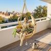 Whimsical Ballet Dancer Hanging Planter Resin Fairy Hanging Plant Basket  Home Balcony