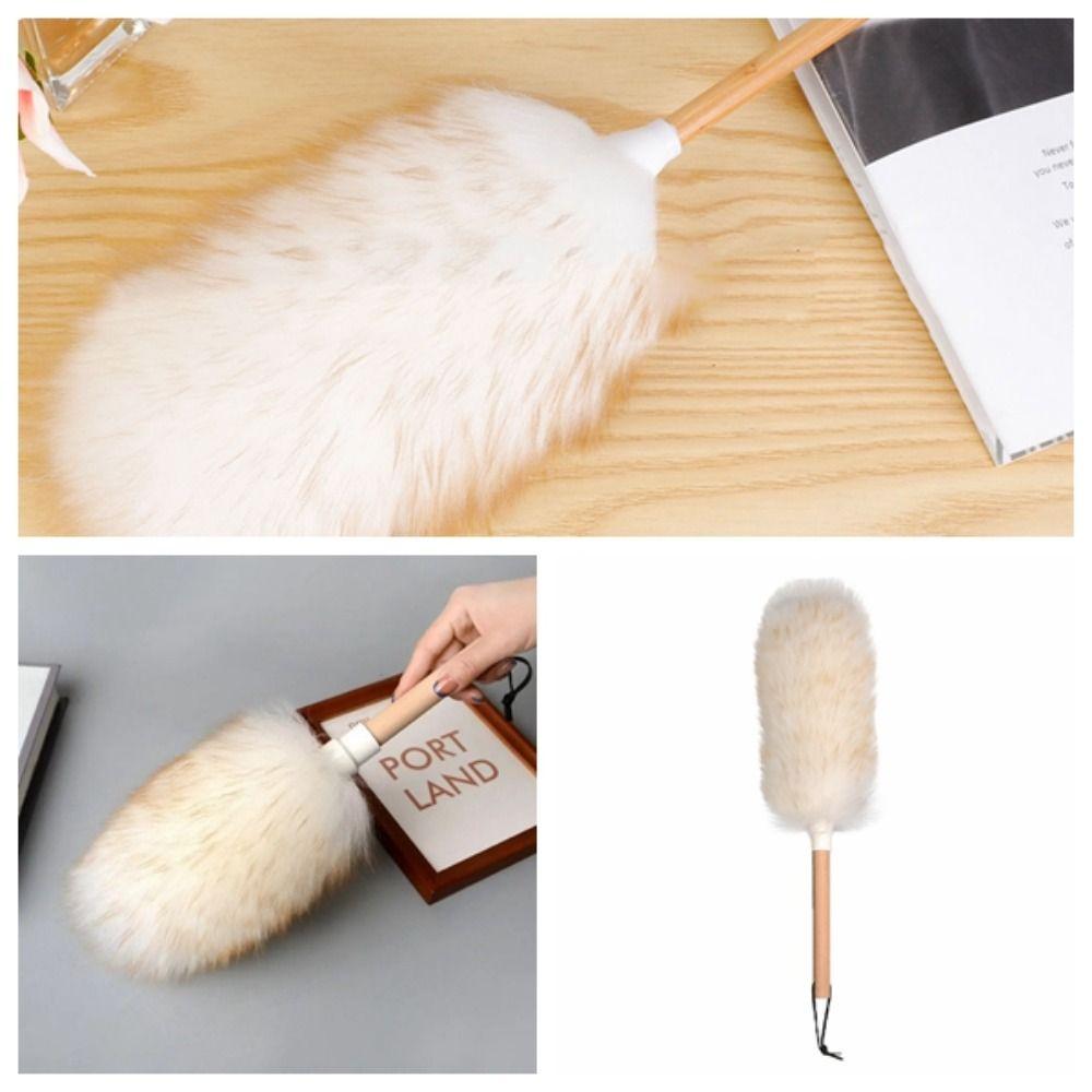 Washable Dust Duster Brush Soft Cleaning Brush Household Tools Wool Duster Household Cleaning