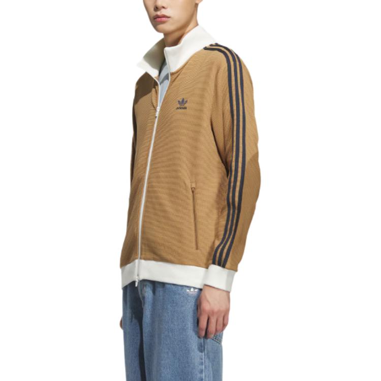 adidas Chaqueta Deportiva Originals y Abrigos Unisex Marrón Desierto KB8952
