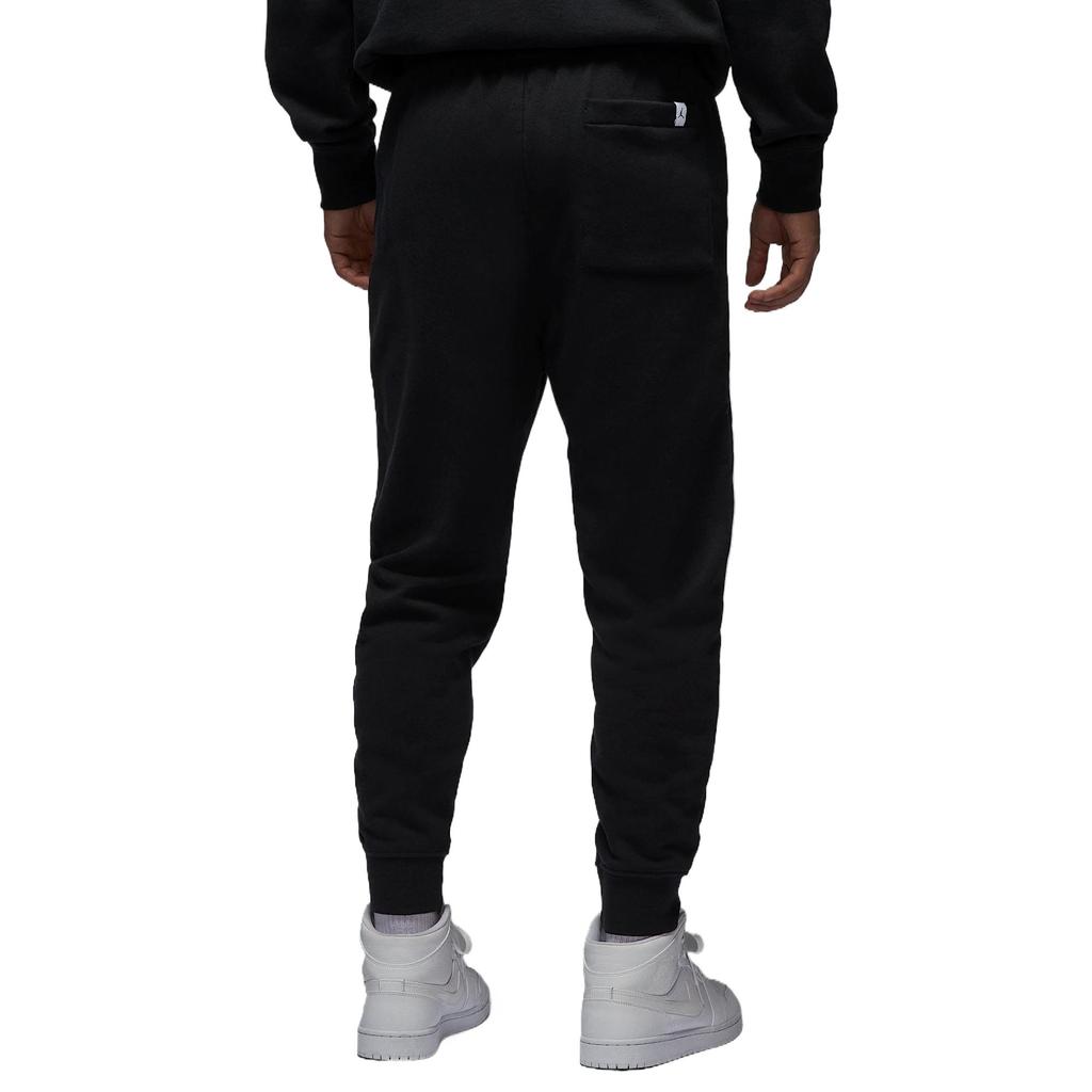 Jordan Essentials Holiday Warm Breathable Skin-Friendly Comfortable Knit Sports Pants Men Bottoms Black Metallic-Gold FD7468-011