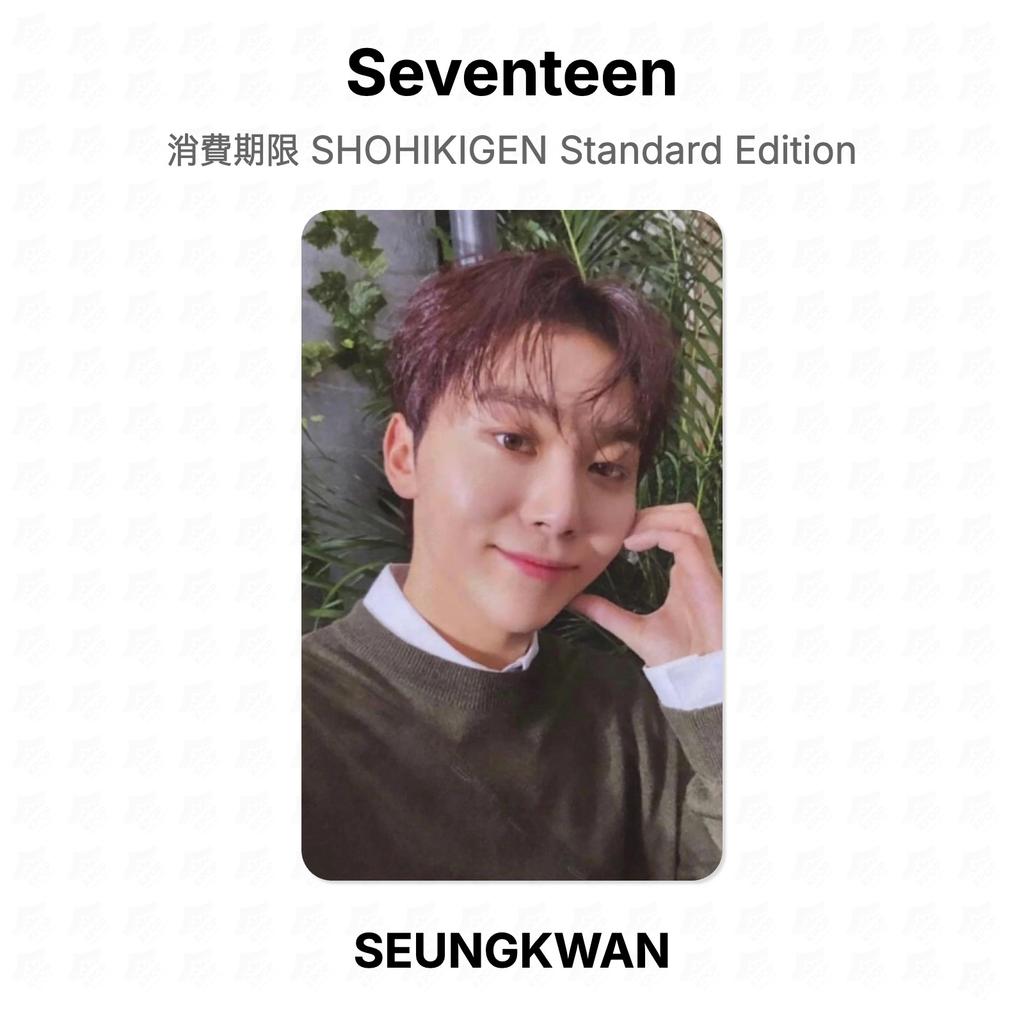 Seventeen SHOHIKIGEN Standard Edition Official Photocard