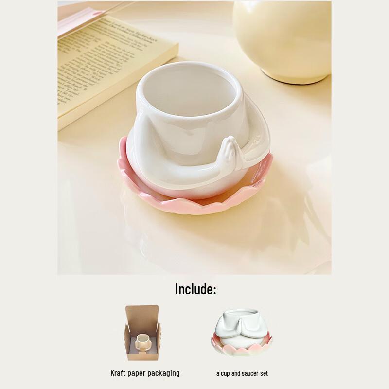 Керамический набор кружек Буддистские Сложенные Руки