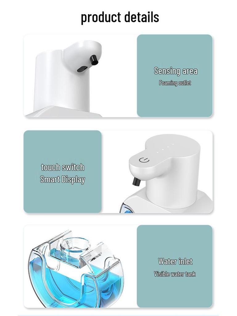 P10 Smart Wall-Mounted Automatic Foam Soap Dispenser
