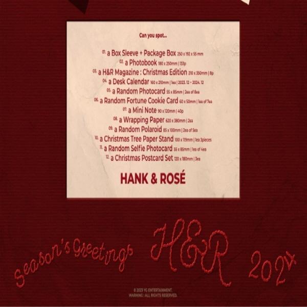 ROSÉ - Season’s Greetings: From HANK & ROSÉ To You [2024]