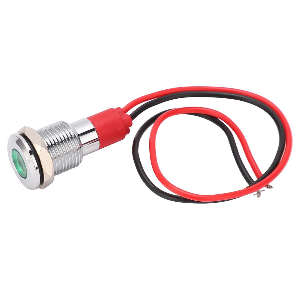 LED Metal Indicator Light Waterproof Power Small Corded Industrial Control Components 10mm220V