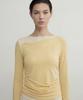 NORMOR Button-Up T-Shirt Butter