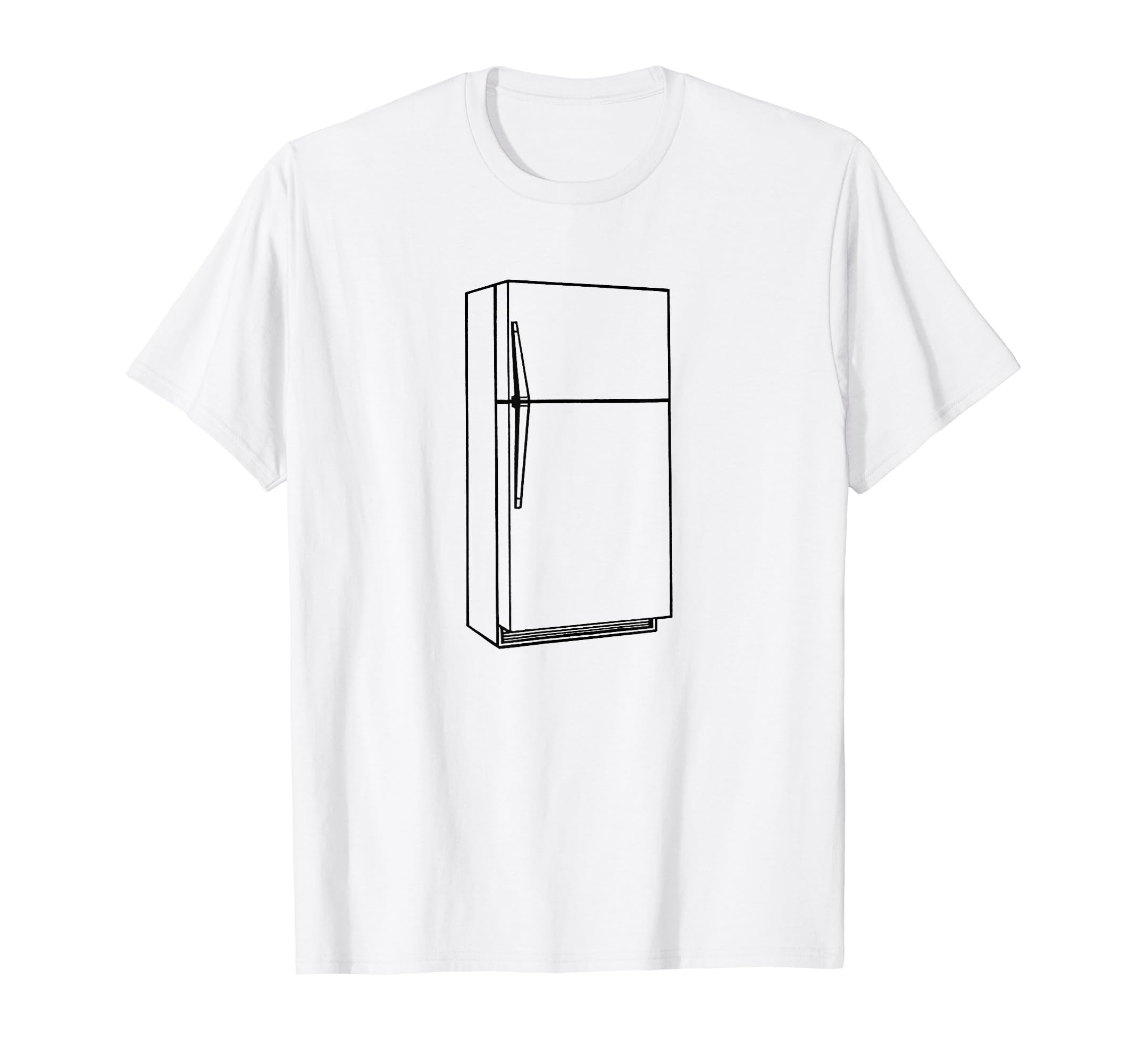 

Retro Refrigerator Print T-Shirt