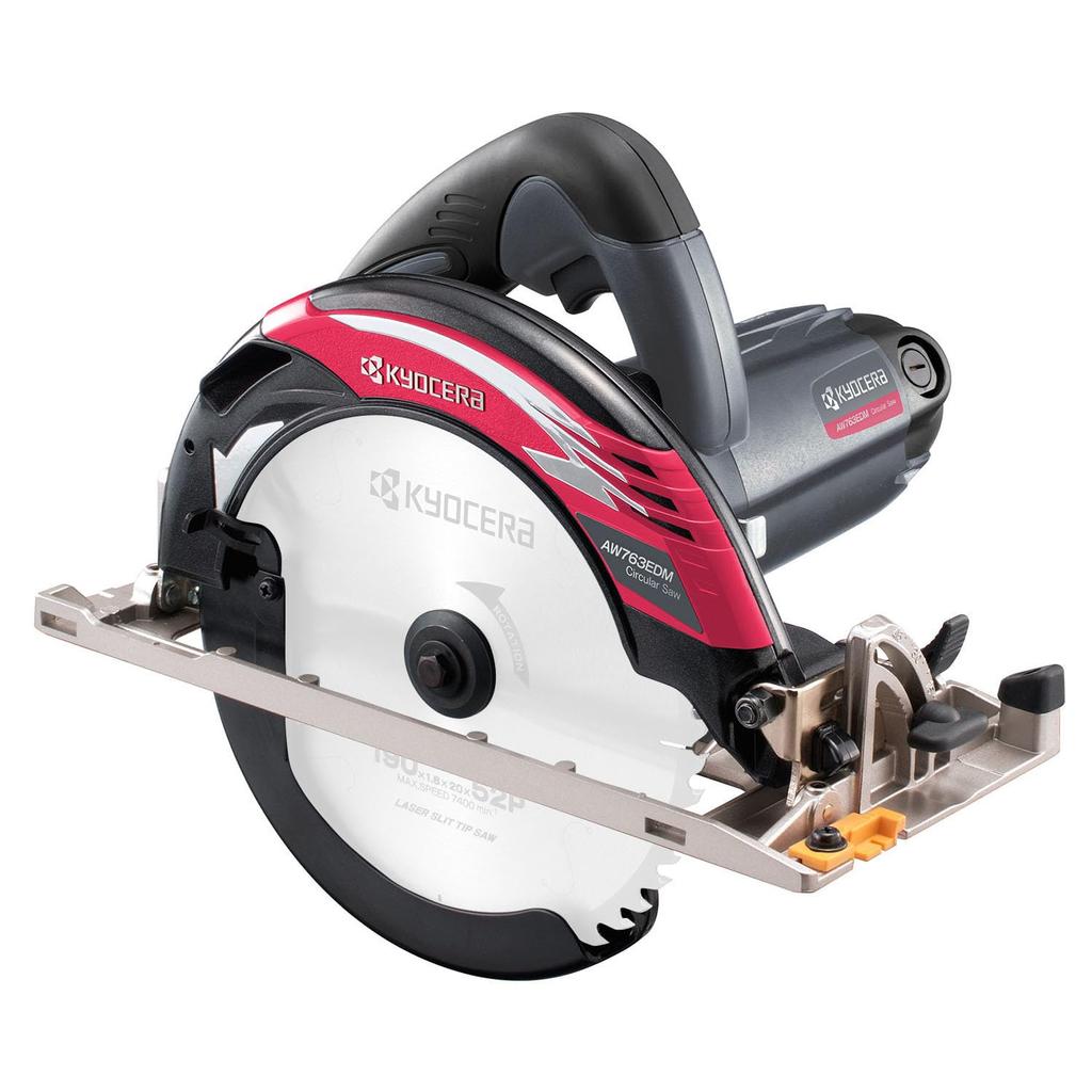 Kyocera Electronic Circular Plated Plate AW763EDM Saw Blade Sold Cutting Depth 76mm Deep Cut Blade Outer Diameter Rotation Speed 4000 Single Phase