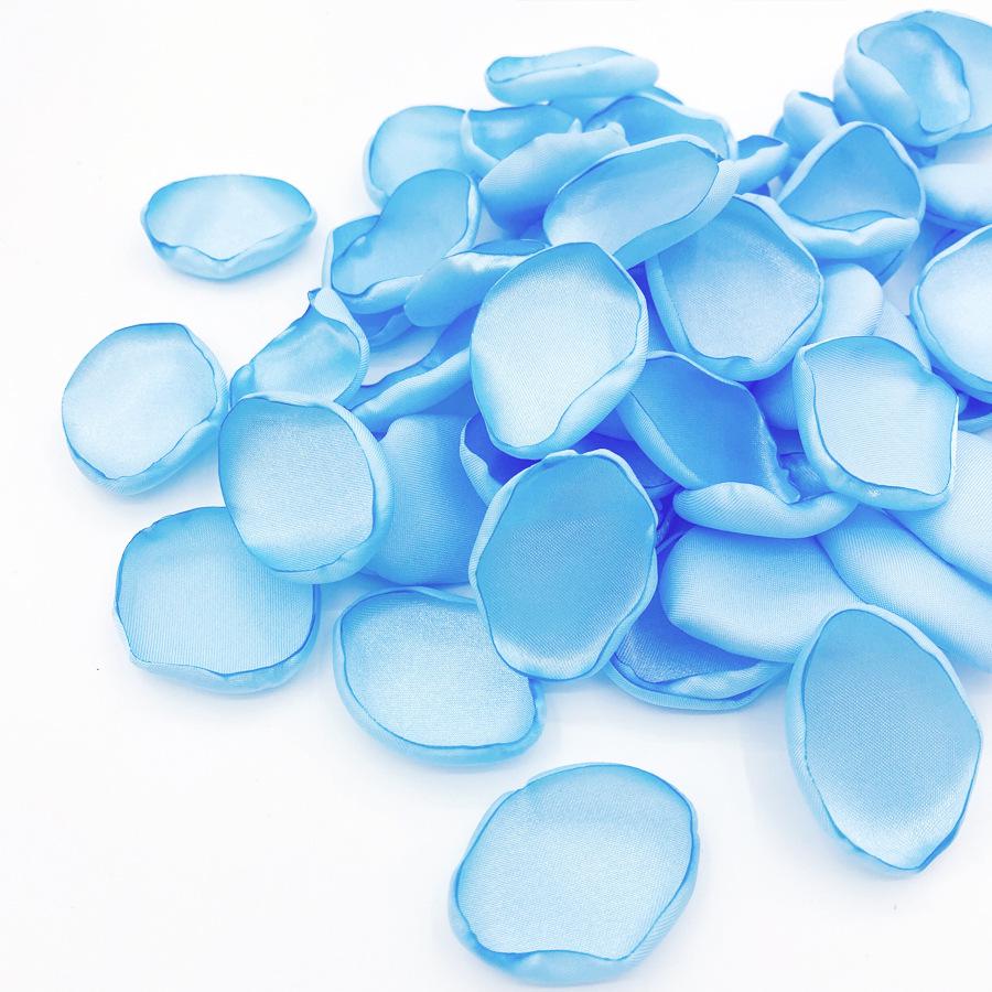 

Лепестки роз из сатина с опаленным краем для Дня святого Валентина, украшения стола, вечеринки и свадебного конфетти.