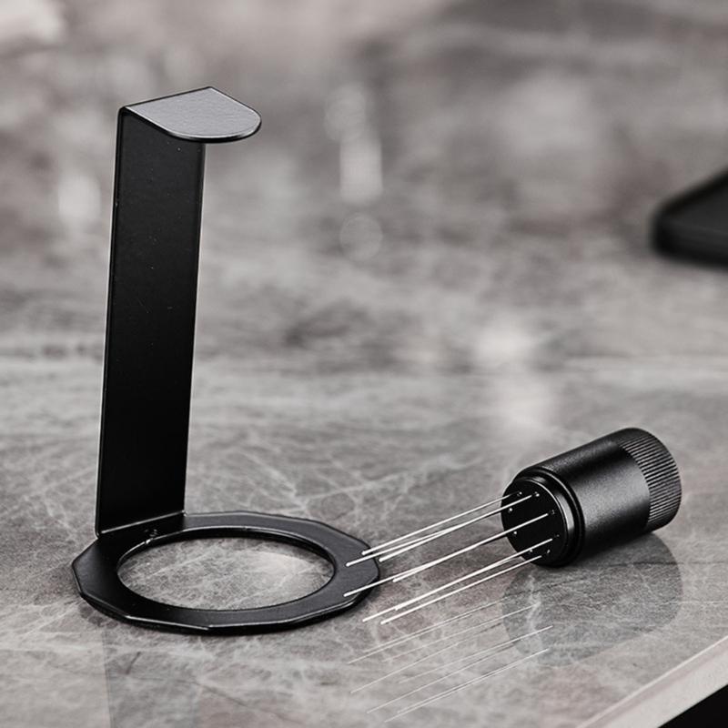 Espresso Espresso Stirrer Adjustable Espresso Distributor Stirrer Tool with Magnetic Stand Espresso Coffee Tool