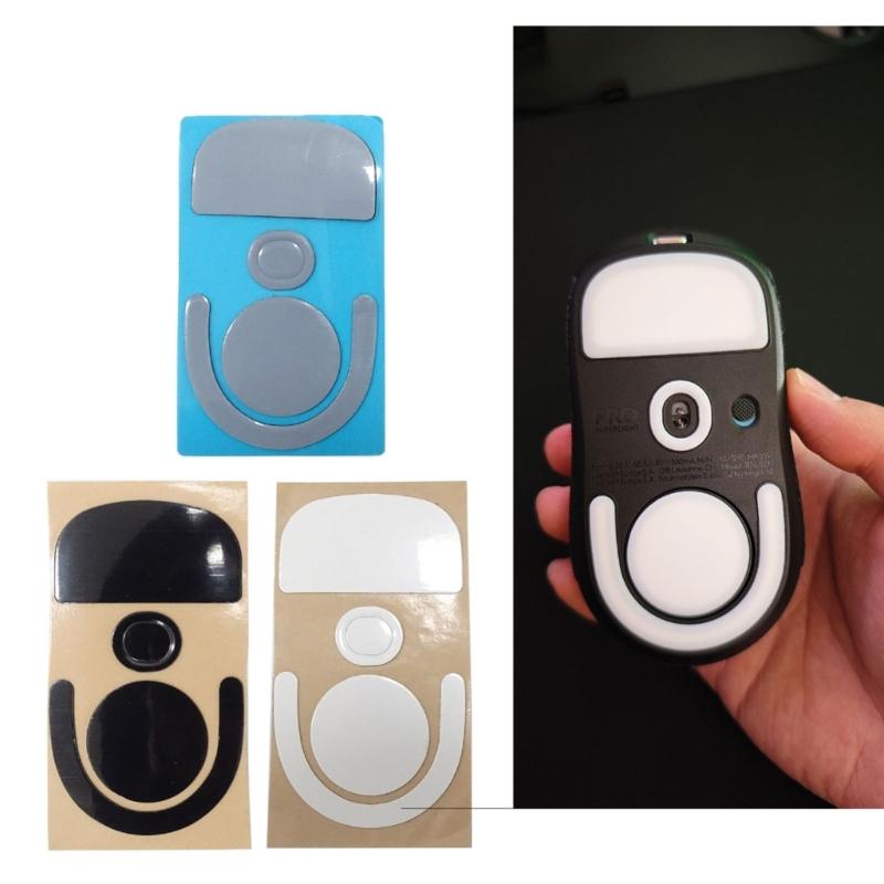 2Set Replacement Mouse Skates Mouse Feet Stickers for GProX Superlight2 Mouse Glides Pad Curved Edges