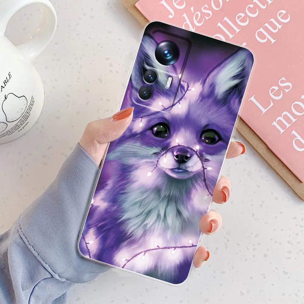 

For Xiaomi 12T Pro Case Back Cover For Xiaomi 12T 5G Girls New Clear Phone Fundas Soft Silicone Case For Xiaomi 12T Pro Coque Xiaomi 12T