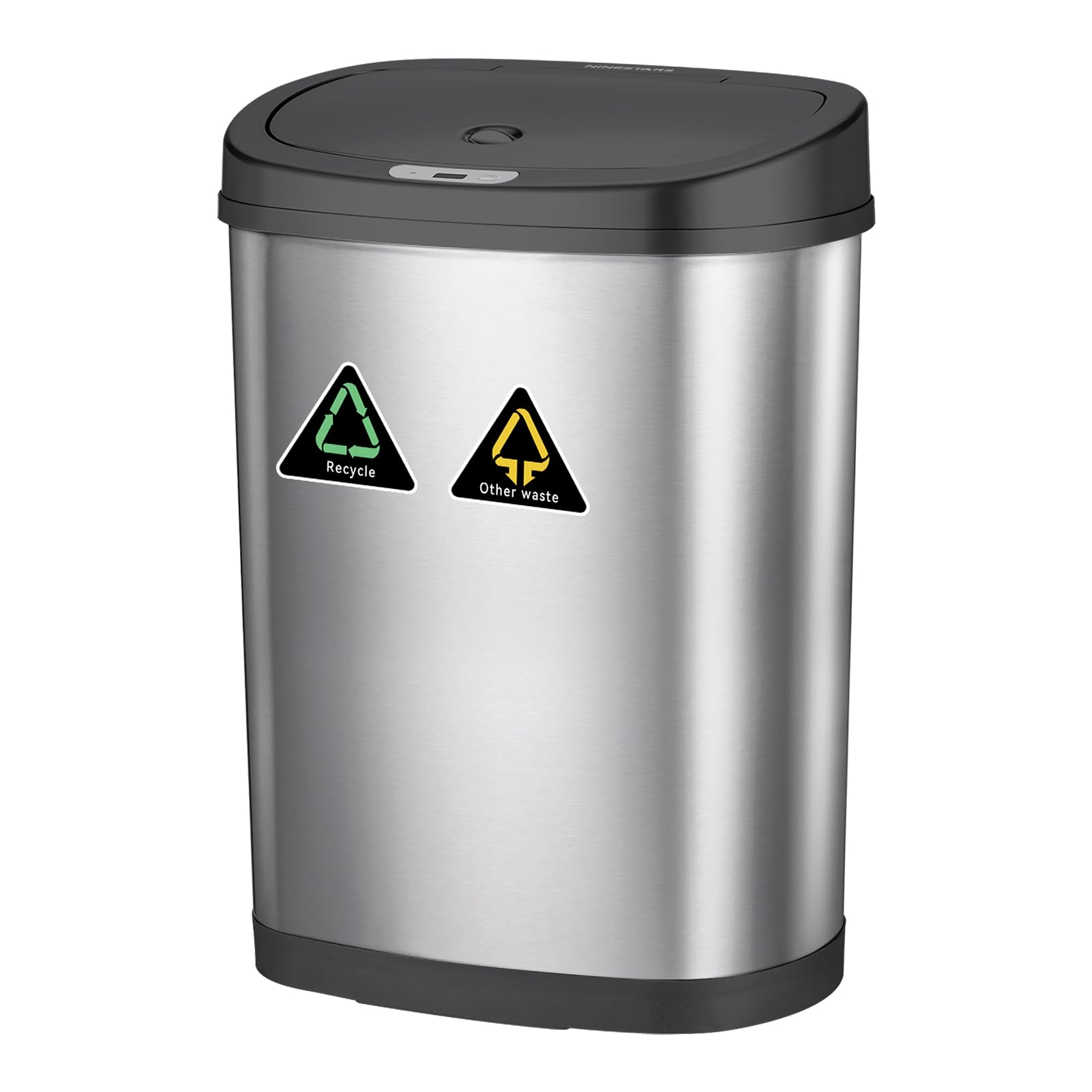 

Ninestars Sensor Trash Can with Automatic Motion, 42L, Stainless Steel [Officially Imported from Japan] DZT-42-22R