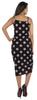 Inkmeso Womens Sexy Spaghetti Strap Dress Printed Bodycon Club Party Midi