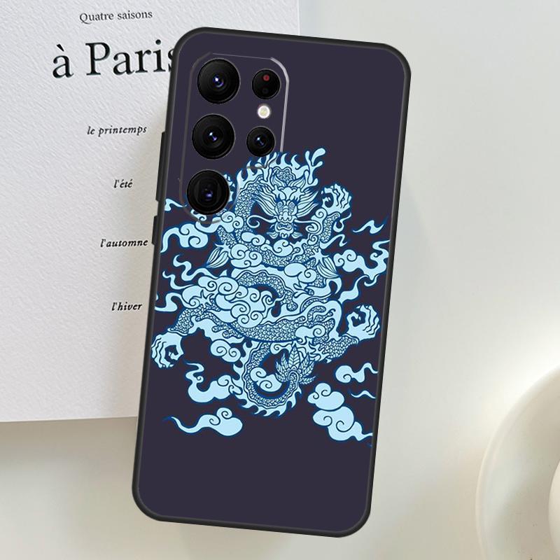 Chinese Dragon Case For Samsung Galaxy S26 Ultra S25 S24 S23 S22 S21 S10 Plus S20 FE S25 Ultra Phone Cover