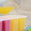 Stampo per ghiaccioli a 4 aste con coperchio Fatto in casa Ghiaccioli ai fagioli mung Fatto in casa Gelato Fatto in casa Stampo per gelato congelato