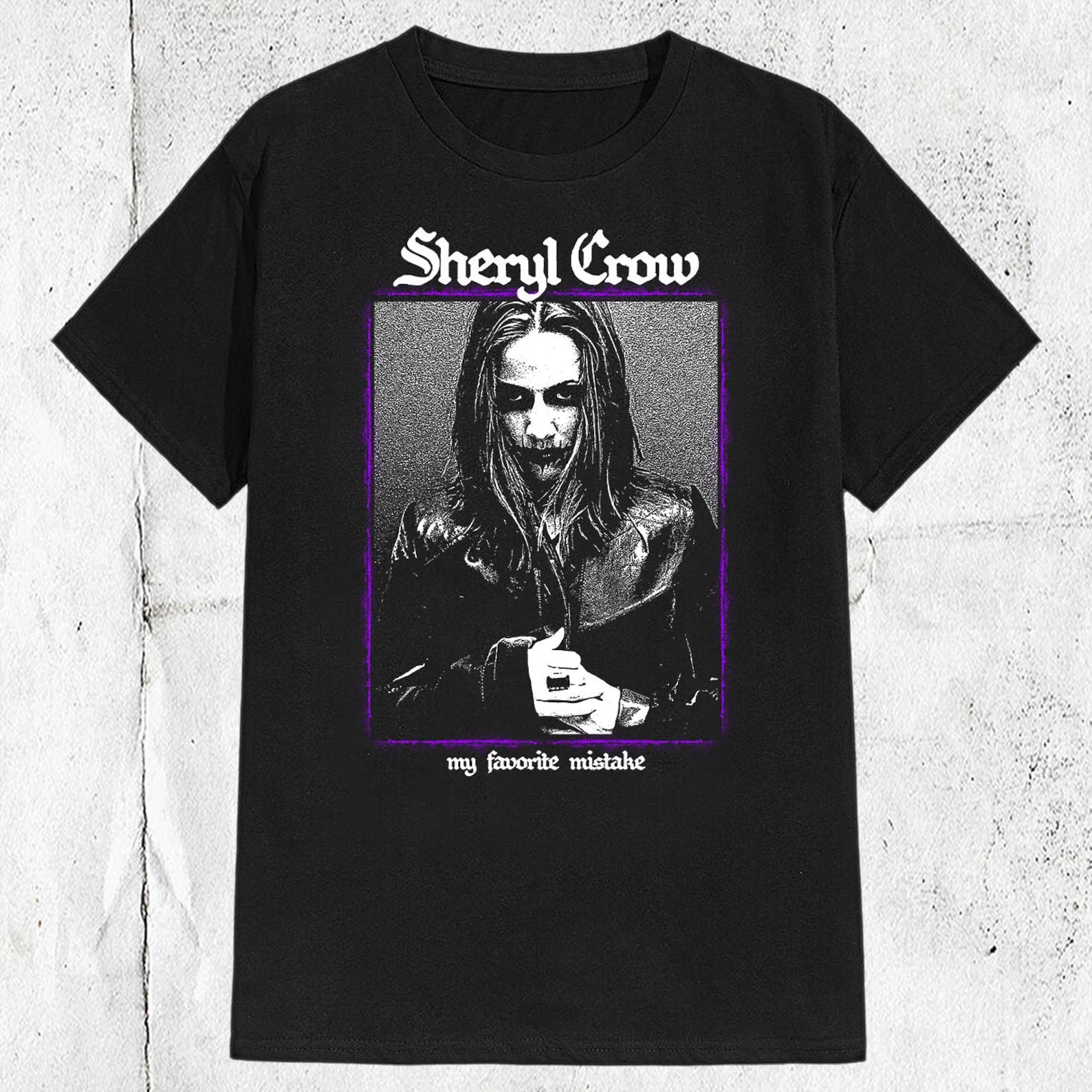 Vintage Sheryl Crow Singer Metal Style T shirt M