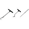O-ring Removal Tool - BGS - 3 Pieces - S-hook and 90°