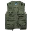 Men's Multi-Pocket Outdoor Vest for Spring and Autumn - Fishing, Photography, Tactical, Casual Retro Waistcoat
